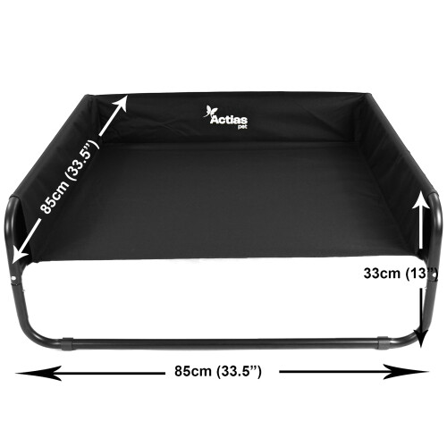 Actiaspet Large Elevated Dog Bed with Raised Sides 2