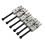 6Pcs Double Locking Tremolo Saddles, Silver 1