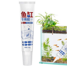 Clear Waterproof Aquarium Sealant with Rapid Curing Formula, Strong Adhesive Bond for Fish Tank
