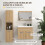 Muebles de Baño Marrón 30 x 30 x 131.5 cm 4