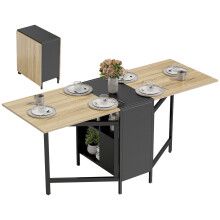 Mesa Plegable Comedor Marrón 169 x 60 x 75 cm