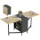 Homcom Mesa Plegable Comedor Marrón 169 x 60 x 75 cm 1