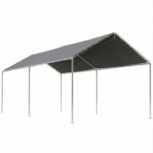 Carpa para Garaje Gris 595 x 294 x 260 cm