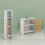Homcom Conjunto de Baño Blanco 21 x 17 x 78 cm 6