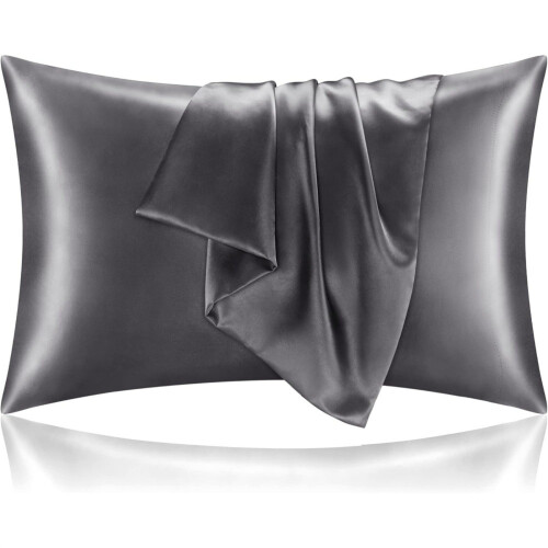 Elegant Home Decoration Satins Pillowcase in-Light Grey A 1