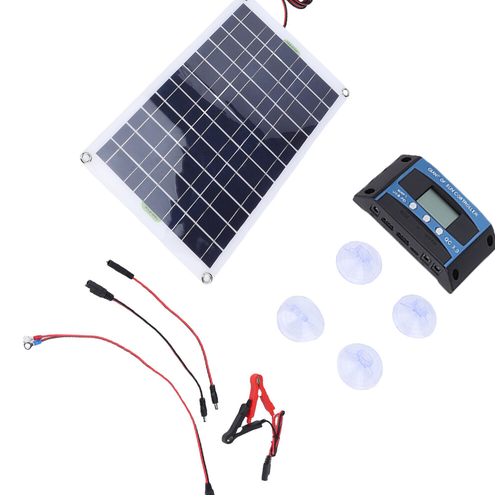 Finish 50W Monocrystalline Photovoltaic Panel Set For Fast 7754004285040