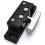 Black TouchType Cabinet Door Latch with Double Roller Catch for Kitchen Cupboards 1Pcs XK8262 3