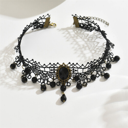 Collier en dentelle gothique Romance sombre, ras de-Article 5