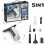 Electric Handheld Vacuum Cleaner Fast Drying Detachable-Black 5