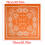 Lightweight Women's Head Wrap Square-Ty1pe B ora1nge 5