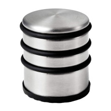 Heavy Duty Stainless Steel Door Stopper with Non Slip Rubber Base for Home and Office
