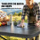 Outsunny Conjunto para Camping Negro 180 x 74 x 74 cm 3