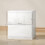 Homcom Mesitas de noche Blanco 40 x 34 x 45 cm 4