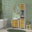 Homcom Conjunto de Baño Blanco 35 x 30 x 170 cm 5