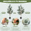 Homcom Plantas Artificiale Verde 15 x 15 x 150 cm 8
