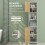 Homcom Conjunto de Baño Blanco 35 x 30 x 170 cm 3