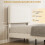 Homcom Estructura de Cama Blanco 146 x 194 x 117 cm 4