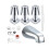 Concealed Bathtub Faucet Downspout With Temperature Control-Y 2