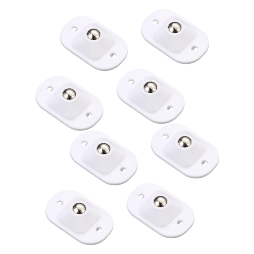 8Pcs Self Adhesive Mini Swivel Caster Wheels For Storage Bins, 360 Smooth Rolling, Nondamaging Design 9330225507420