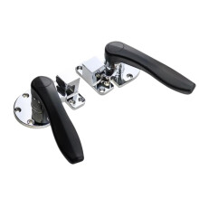 Cold Storage Freezer Door Handle Zinc Alloy Right Hand Rotating Latch Sealed Durable Corrosion Resistant