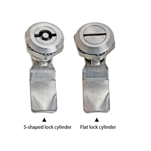 Outdoor Distribution Box Lock with Secure Cylindrical Design, Triangular or Square Industrial Door Lock 1Pcs 2
