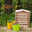 Actiasgear Wooden Compost Bin 328L BeeHive Style 2