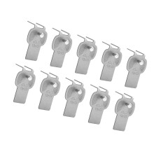 Heavy Duty Picture Hangers 40lb Metal Claw Hooks for Drywall, Secure Lock Reusable Wall Hooks 10pcs