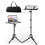 Adjustable Projector Tripod Stand with Mouse Tray, Foldable Laptop Tripod for Home Office Stage 1