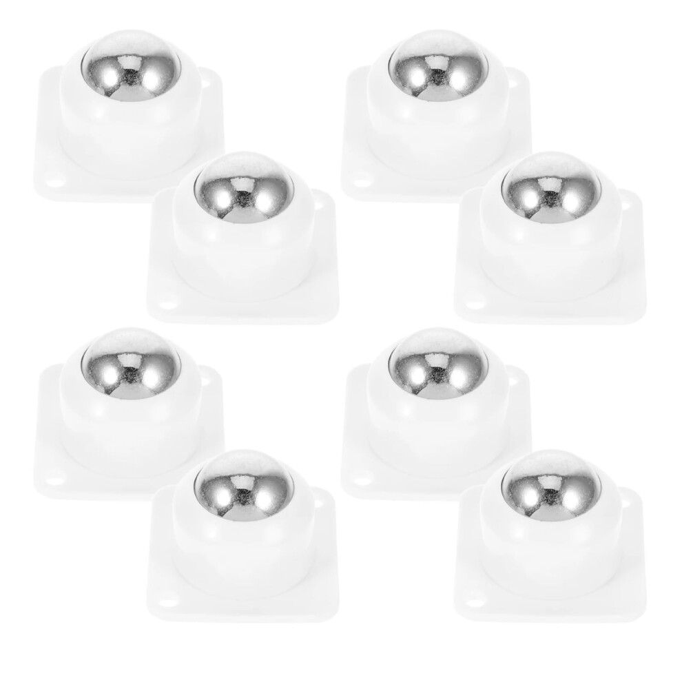Self Adhesive Caster Wheels 12Pcs 360 Swivel Furniture Moving Wheels For Trash Can, Storage Box, Small Furniture 9771547691358