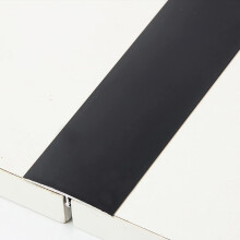 Aluminum Floor Transition Strip 40mm Self Adhesive, Door Threshold Trim for Vinyl to Tile Edges