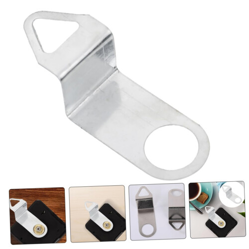 Clock Movement Replacement Kit with Secure Alloy Hanging Hooks for DIY Wall Clocks, 18PCS 1