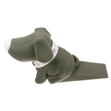 Dog Door Stopper Wedge with AntiSlip Grip, Tool Installation, Decorative Cartoon Design for Home and Pets