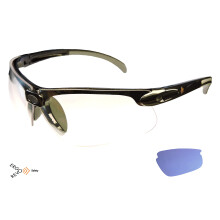 Safety Glasses with Clear and Tinted Lenses, AntiFog ScratchResistant Dual Lens Design for Work and Outdoor Use