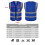 10 Pack Blue Reflective Safety Vest ANSI Class 2 Breathable Mesh with 5 Pockets and Custom 2