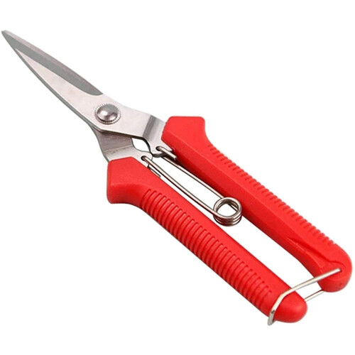 Garden Shears with Ergonomic Comfort Grip, Precision Bypass Cutting, Sharp Blades for Hedges 2