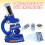 Kids Microscope STEM Science Kit with Slides, Complete Educational Set for Students Exploration 2