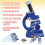 Kids Microscope STEM Science Kit with Slides, Complete Educational Set for Students Exploration 4