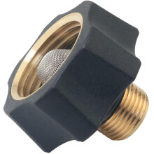 Pressure Washer Hose Adapter 3/4 to 3/8 Inch Garden Hose Connector Secure Leak CorrosionResistant Build