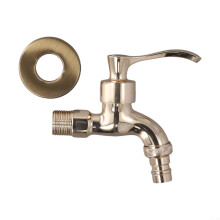 Vintage Wall Mount Washing Machine Faucet Gold, CorrosionResistant Zinc Alloy Tap for Laundry Room, Garden and Kitchen