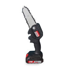 Mini Chainsaw Cordless with Brushless Motor Power, Rechargeable Battery, Easy OneHand Operation, 1 Battery