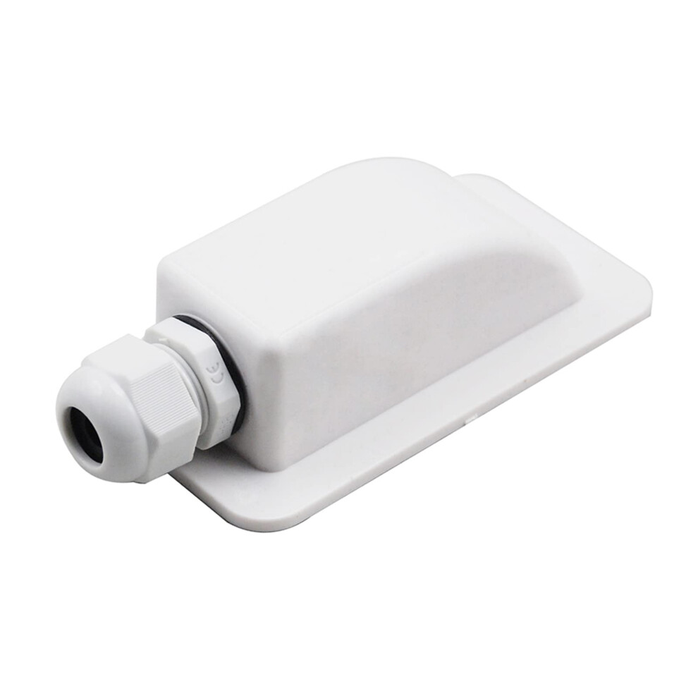 Solar Cable Entry Gland Box White, Waterproof Roof Cable Entry Box For Rv Motorhome Boat, Clean Cable Management 9771547692270