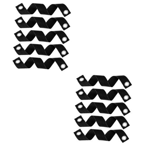 2 Sets Nylon Tree Support Straps and Tree Staking Kit, BarkSafe, WeatherResistant, Reusable
