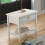 Seconique Stratford 1 Drawer Side Table - White 2