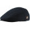 (Dark Blue Herringbone, XXXL) Royal Stallion Wool Flat Cap 1