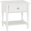 Seconique Stratford 1 Drawer Side Table - White 3