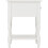 Seconique Stratford 1 Drawer Side Table - White 6