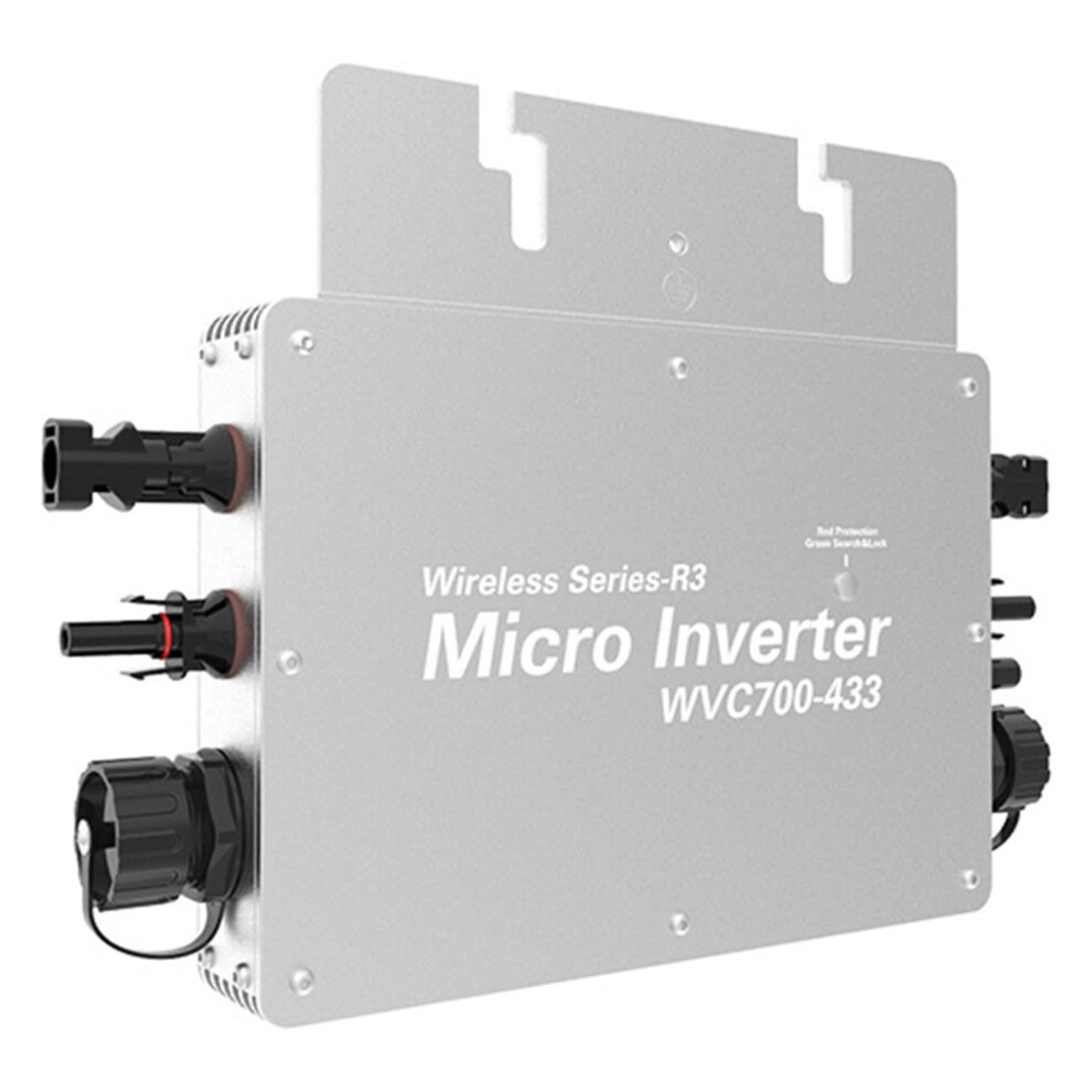 700W Solar Micro Inverter Ip65 Waterproof Wifi Monitoring Pure Sine Wave Dual Mppt Grid Tie 9771547692317
