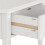 Seconique Stratford 1 Drawer Side Table - White 8