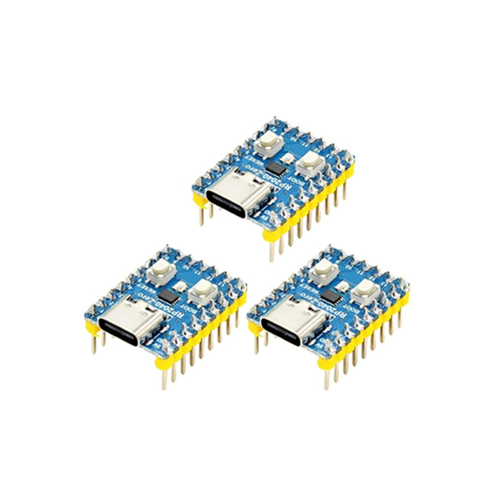 Rp2040-Zero Microcontroller Development Board For Raspberry Pi Rp2040 Dual-Core Cortex M0+Processor 2Mb Flash 3Pcs 6031406181882