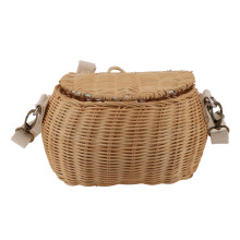 Kids Woven Bike Basket with Lid